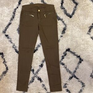MICHAEL Michael Kors Brown/Army Green Skinny Jeans